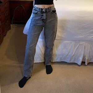 Zara Women's Grey Jeans